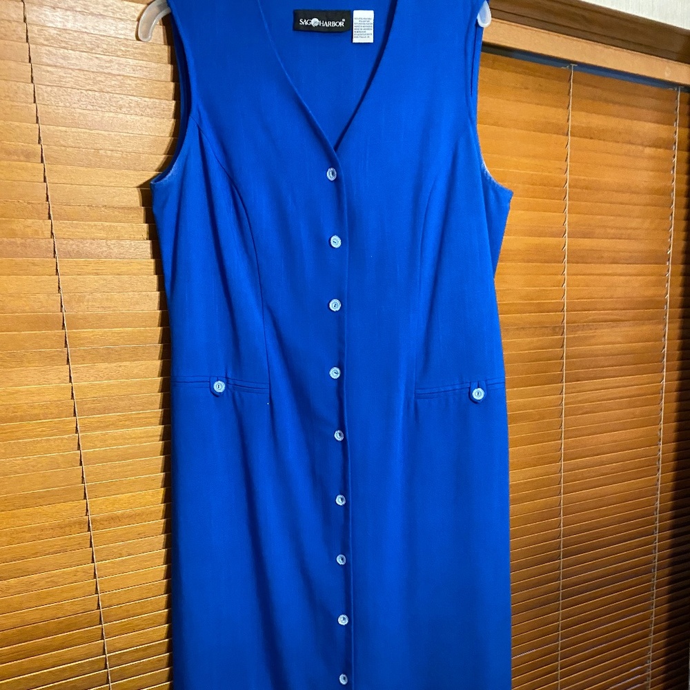 Bright Royal Blue Dress